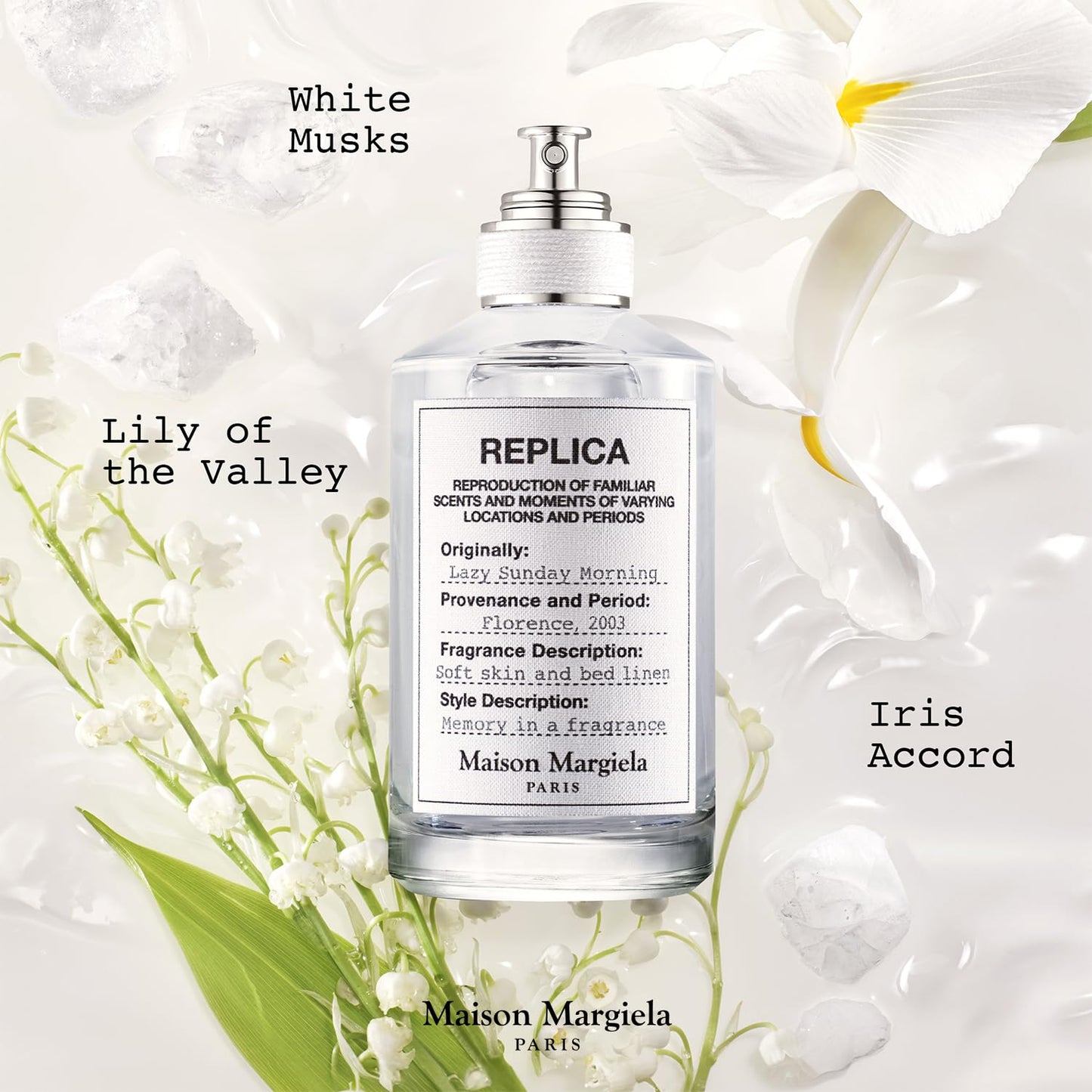 Maison Margiela - Replica - Lazy Sunday Morning Eau de Toilette - 1 Ounce (Pack of 1)
