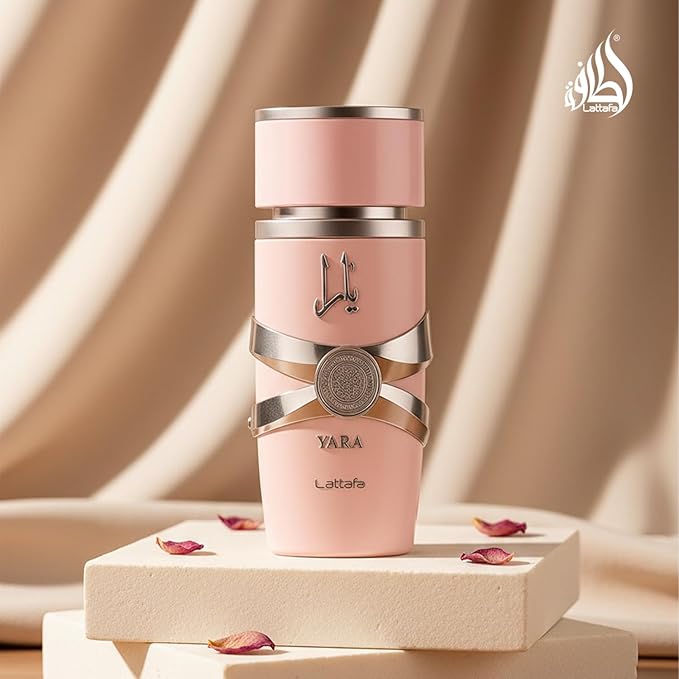 Lattafa Yara - Vanilla, Gourmand, Fruity, Floral - Eau de Parfum Long-Lasting Fragrance for Women, 3.4 fl Oz
