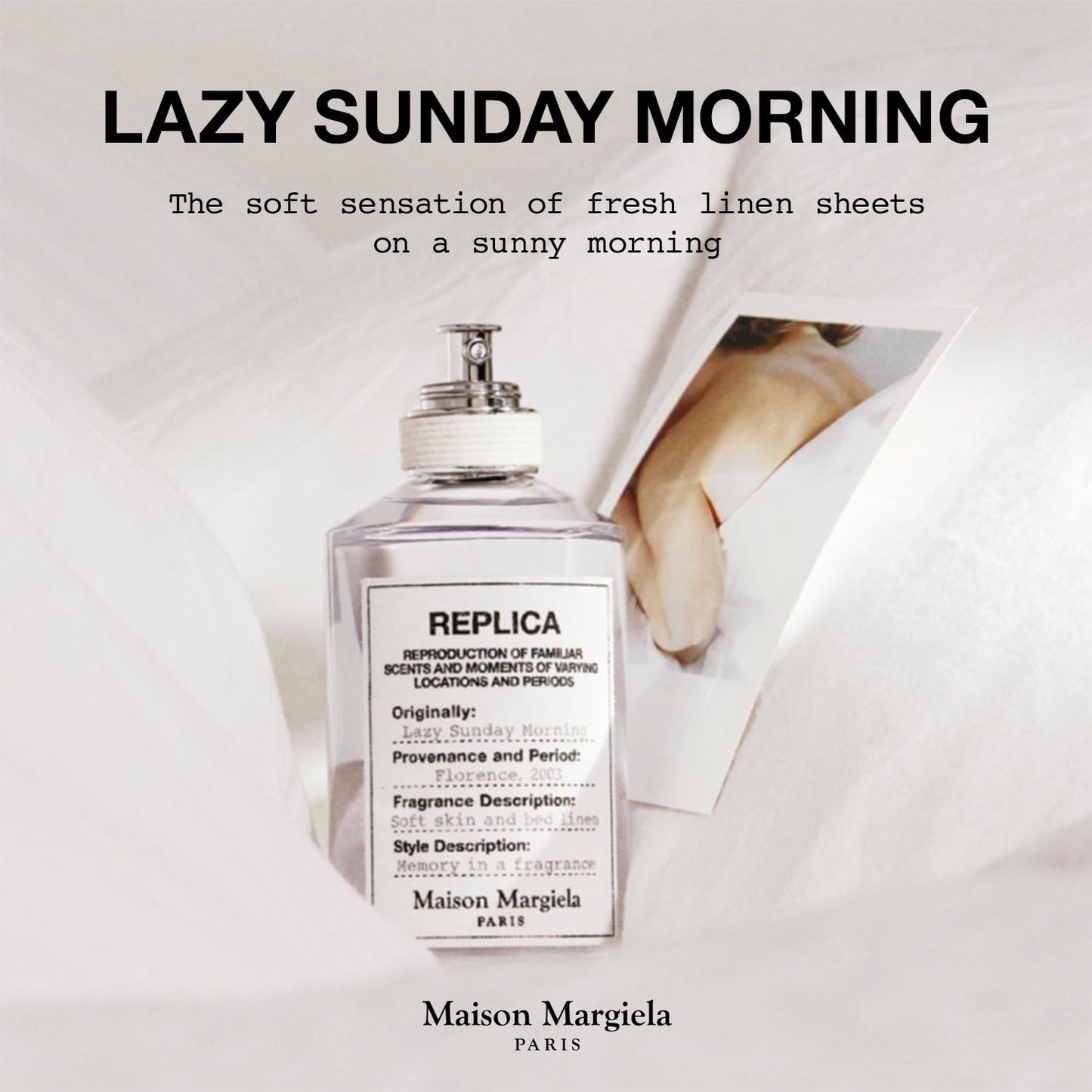 Maison Margiela - Replica - Lazy Sunday Morning Eau de Toilette - 1 Ounce (Pack of 1)