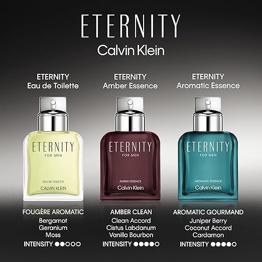 Calvin Klein Eternity Eau de Toilette – Fougère Men Cologne – 1.7 Fl Oz