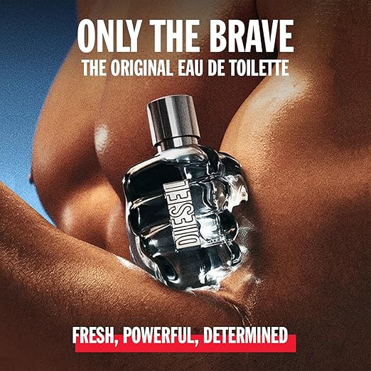 DIESEL Only The Brave, Eau de Toilette & Fragrance Gift Set for Men EDT 4.2 Fl Oz